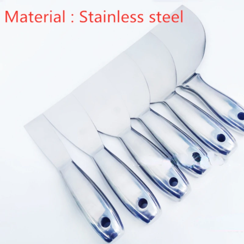 

3-12.5cm Stainless Steel Hollow Handle Putty Knife Paint Tool Plaster Filling Spatula Scraper Hand Tool For Wall Decoration