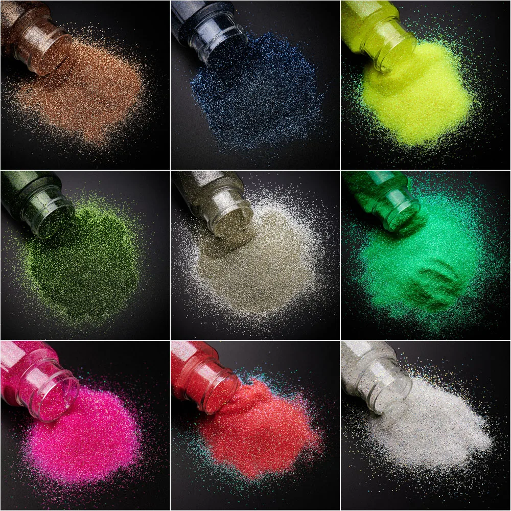 

1-2OZ Holographic Glitter pOWDE Ultra-fine 0.2MM Hologram Nail Glitter Dust Powder DIY Manicure Nail Art Powder JUEH-2456