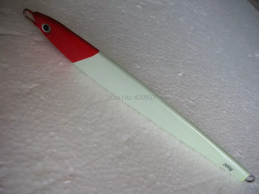 200 г металлический морской джиг для рыбалки в глубокой соленой воде свинцовая