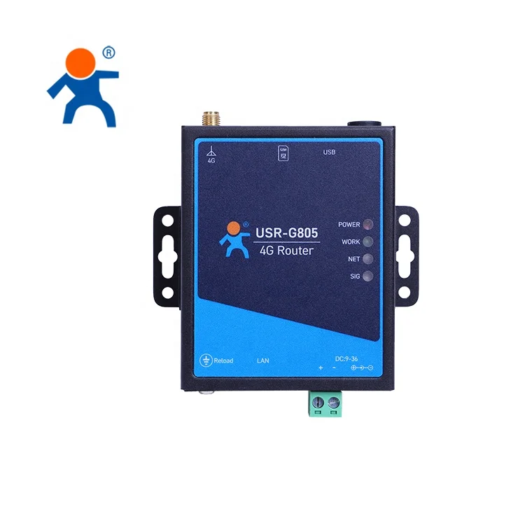 

USR-G805-ECEUX промышленный роутер 3g 4g Lte со слотами для Sim-карт и поддержкой сети 4G/3G/2G