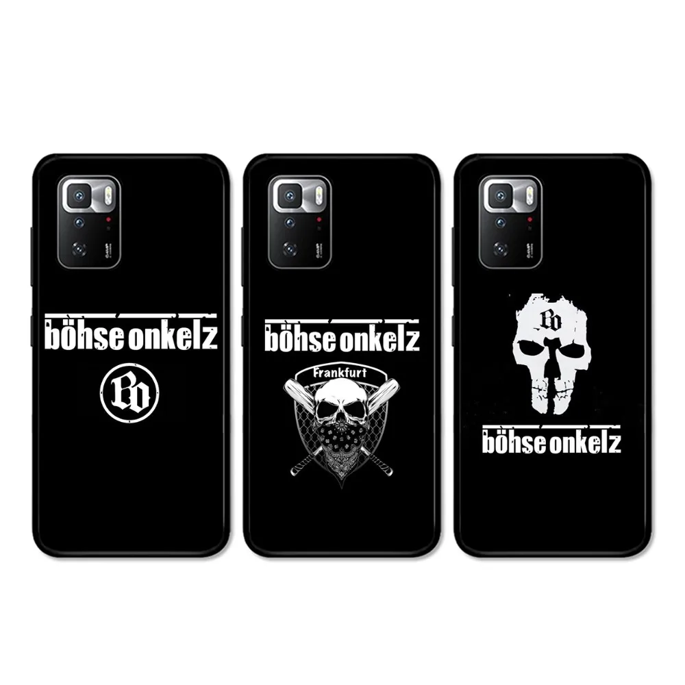 Чехол для телефона B-Bohse O-Onkelz Band Redmi 5 6 7 8 9 10 Plus Pro A GO K20 K30 K40 F3 Fundas