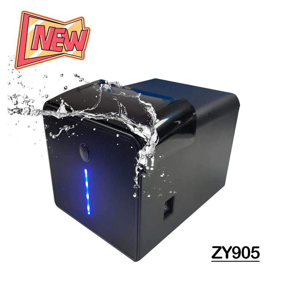 Фото Новый запуск Zywell Imprimante Thermique Kitchen 80 мм термопринтер для чеков Pos Bill Ticket Printer №5