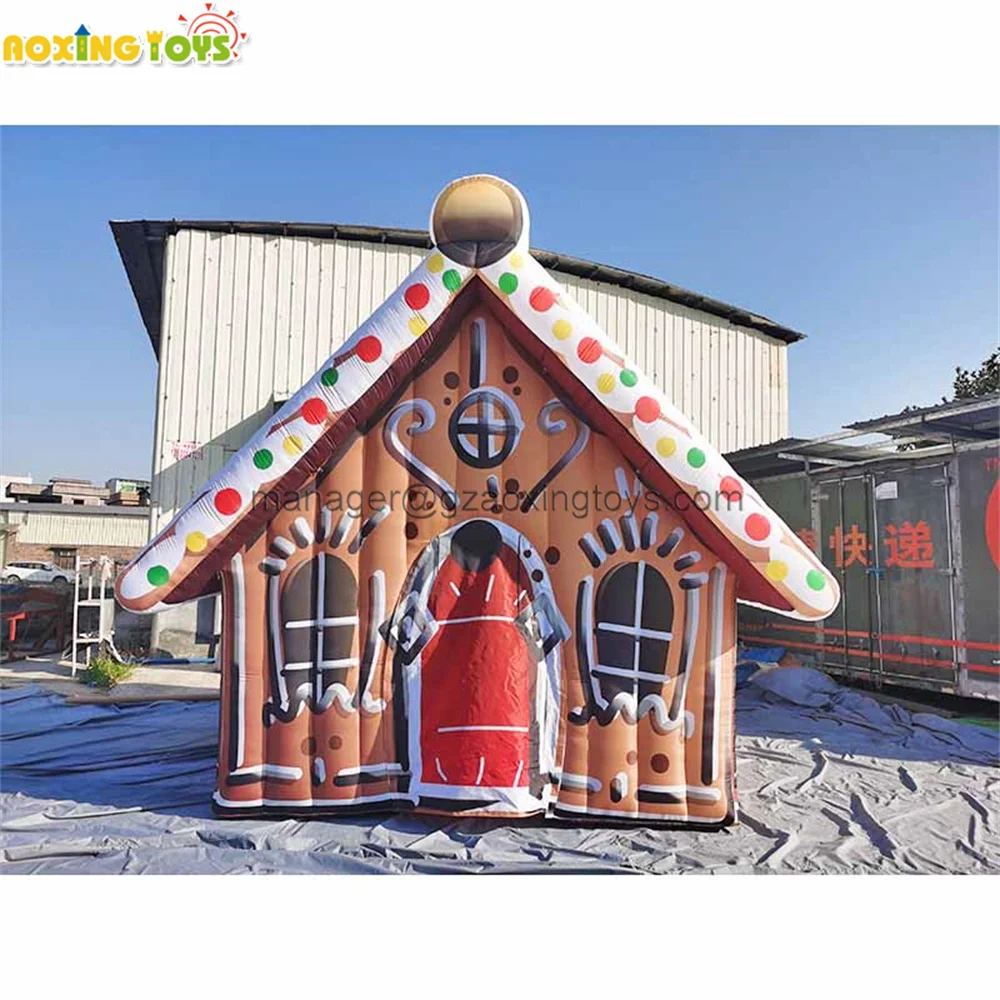 Гигантские рождественские надувные уличные украшения 2024 надувной