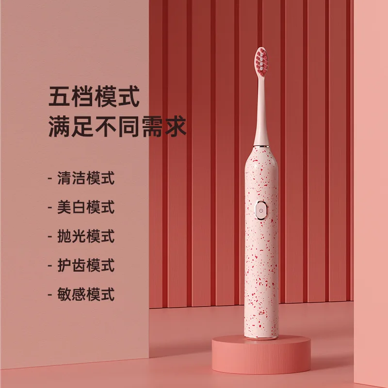 Electric toothbrush usb fast charging Adult electronic teeth brush replacement brush head Waterproof  gollinio enlarge