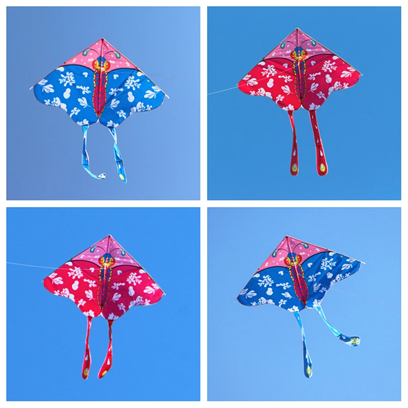 Новые воздушные змеи летающие бабочки для детей струнная линия летающий орел