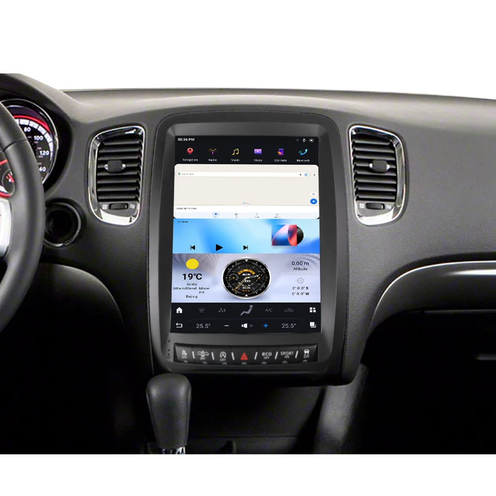 Andriod 13.0 Navi Carplay для Dodge Durango 2014-2016 Duran go автомобильный радиоприемник 12 1 дюйма экран