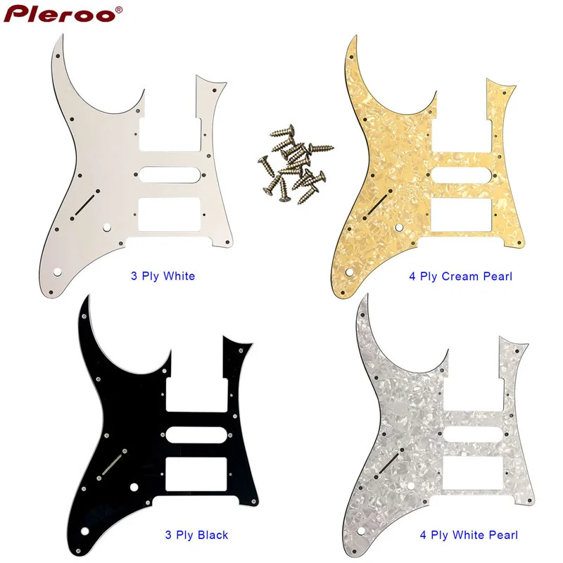 

5pcs Custom Electric Guitar Parts - For Left handed MIJ Ibanez RG350EX Guitar Pickguard Pickup Scratch Plate HSH Humbucker