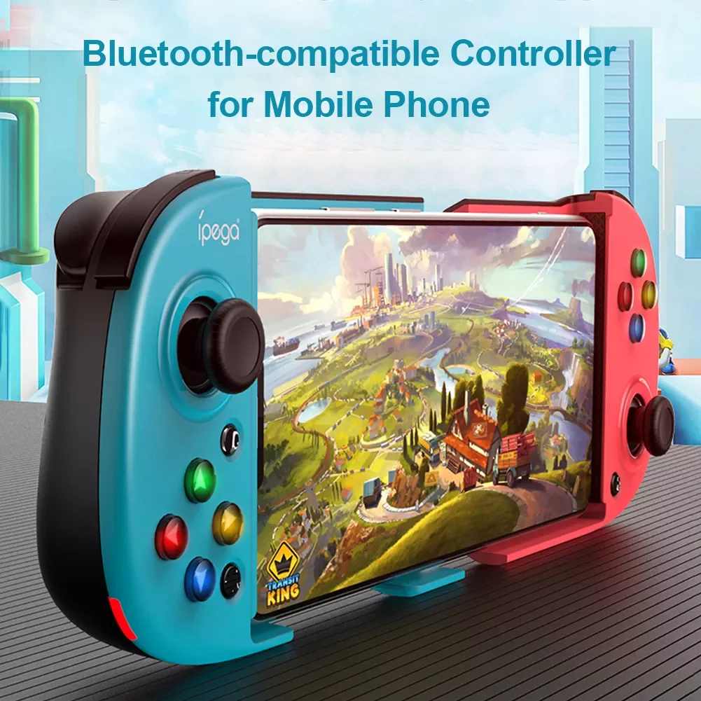

NEW2023 PG-9217 Remote Controller Game Accessories Mini Gamepad Mobile Game Controller for iOS Android Gamepad with Triggers