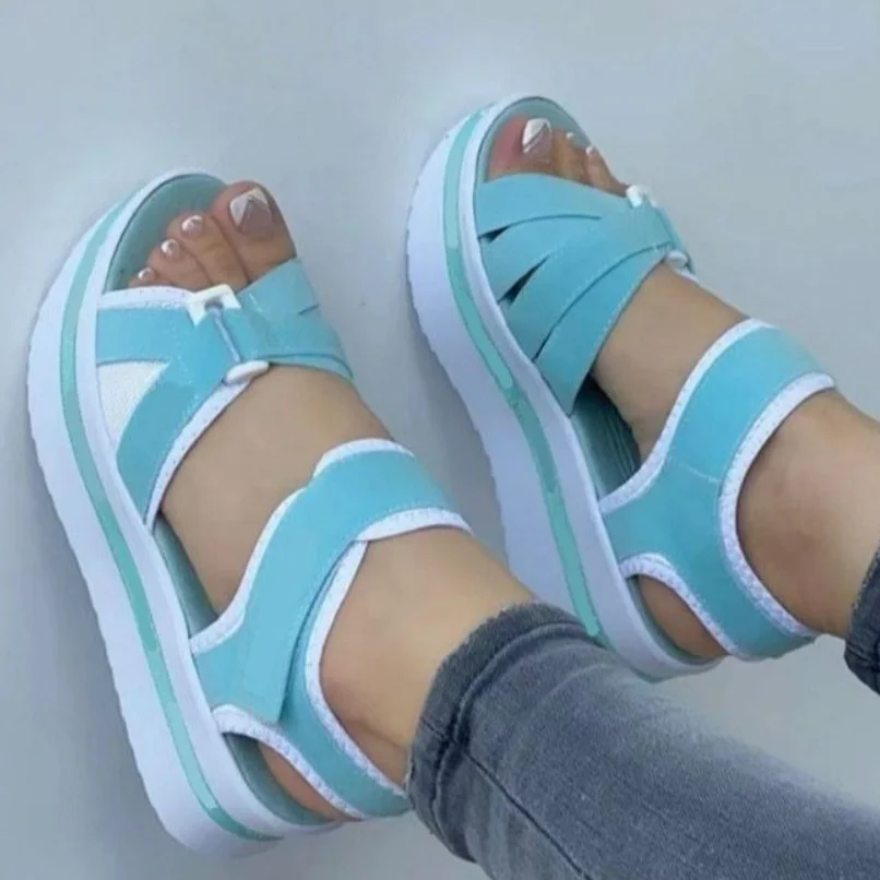 Women Sandals 2023 New Platform Sandals For Summer Wedges Casual Shoes Women Sandalias Mujer Luxury Summer Flip Flops Outdoor