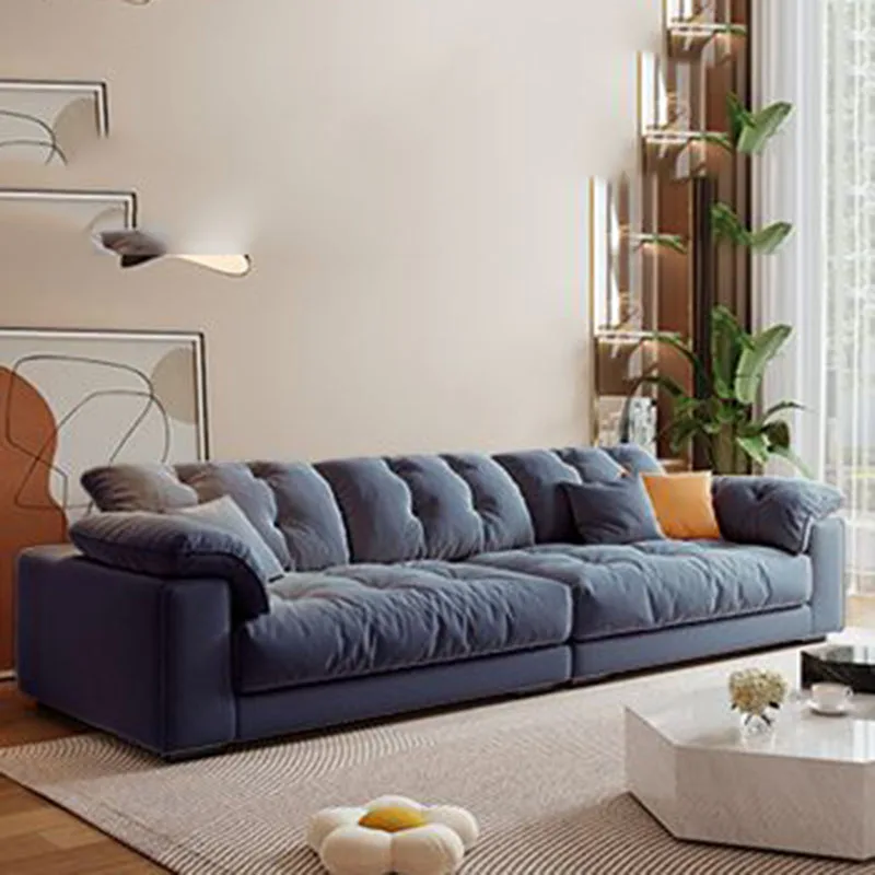 Скандинавский салон-пуфы диван для ленивой гостиной дизайнерский современный