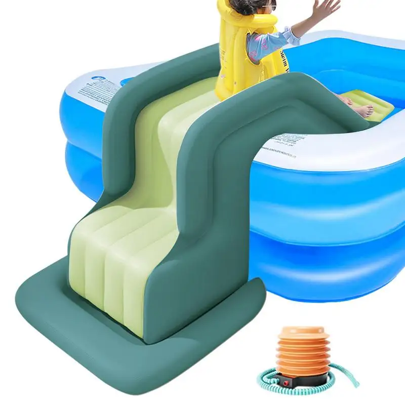 Toy Summer Inflated Water Slides For Swimming Pool 미끄럼