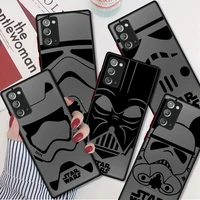 darth vader star war jedi knight case phone for samsung note 20 ultra 10 plus lite 9 m62 m52 m51 m32 m23 m33 frosted translucent