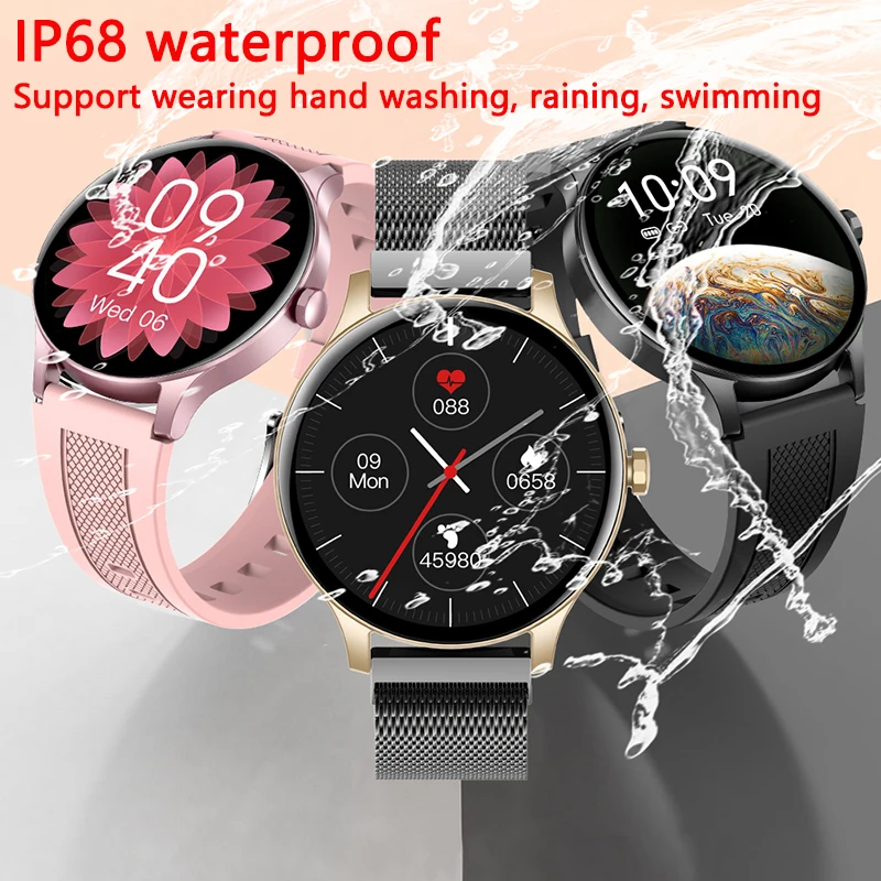 2022 Новый 360 * Мужские спортивные часы ip68 Водонепроницаемый Плавание Фитнес