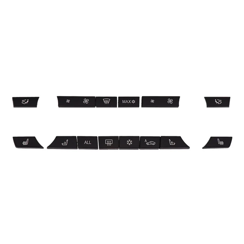 

14Pcs Air Conditioning Switch Buttons For BMW 5/6/7 Series F10 F18 F07 F02 Console Dash Air Conditioner Buttons Key Caps Replace