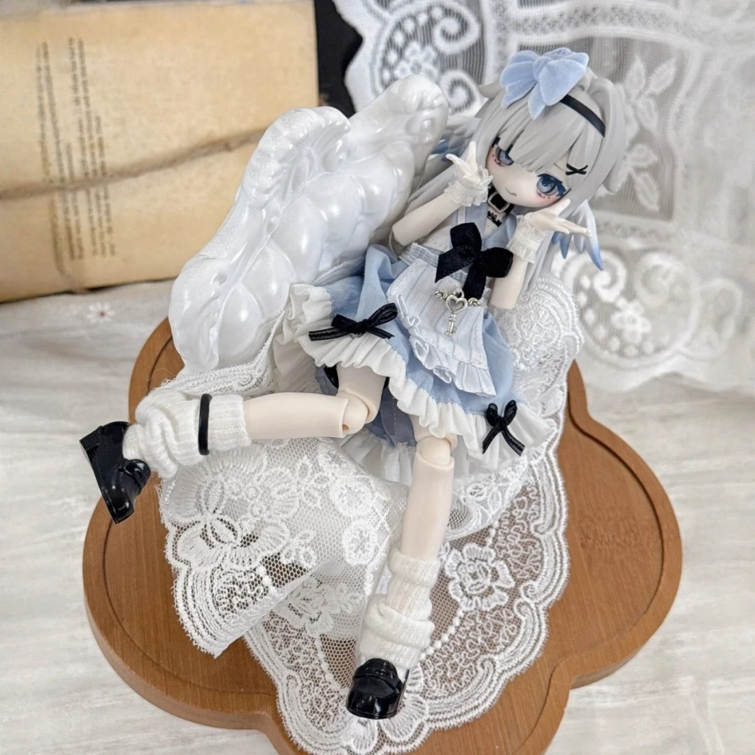 Фото Оригинальная фигурка Meki Oblivion's Luminaria Series 1/8, BJD, в слепой коробке, милая аниме-модель, украшение для рабочего стола, коллекционная игрушка, подарок №4