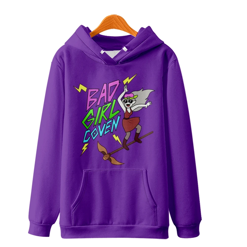 

Толстовка унисекс с длинным рукавом и надписью «Bad Girl Coven»