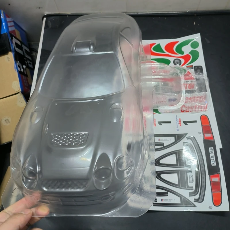 1/10 прозрачный чехол Toyotaa Celica GT4 для кузова Lexan с задним спойлером + строительные