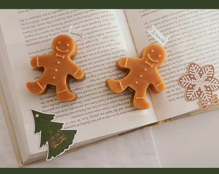 

Gingerbread Man Fragrance Christmas Fragrance Candle Atmosphere Decorative Ornaments