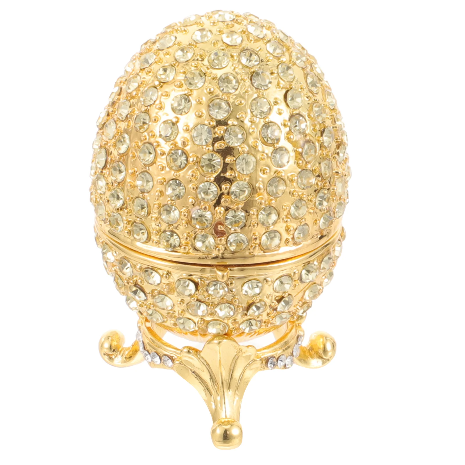 

Earring Box Holder Easter Gift Decorations Vanity Storage Organizer Eggs Dresser Tray Jewelry