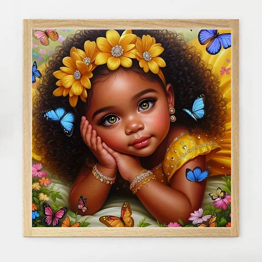 5D Комплект Алмазной Живописи Полная Круглая Квадратная Дрель Портрет