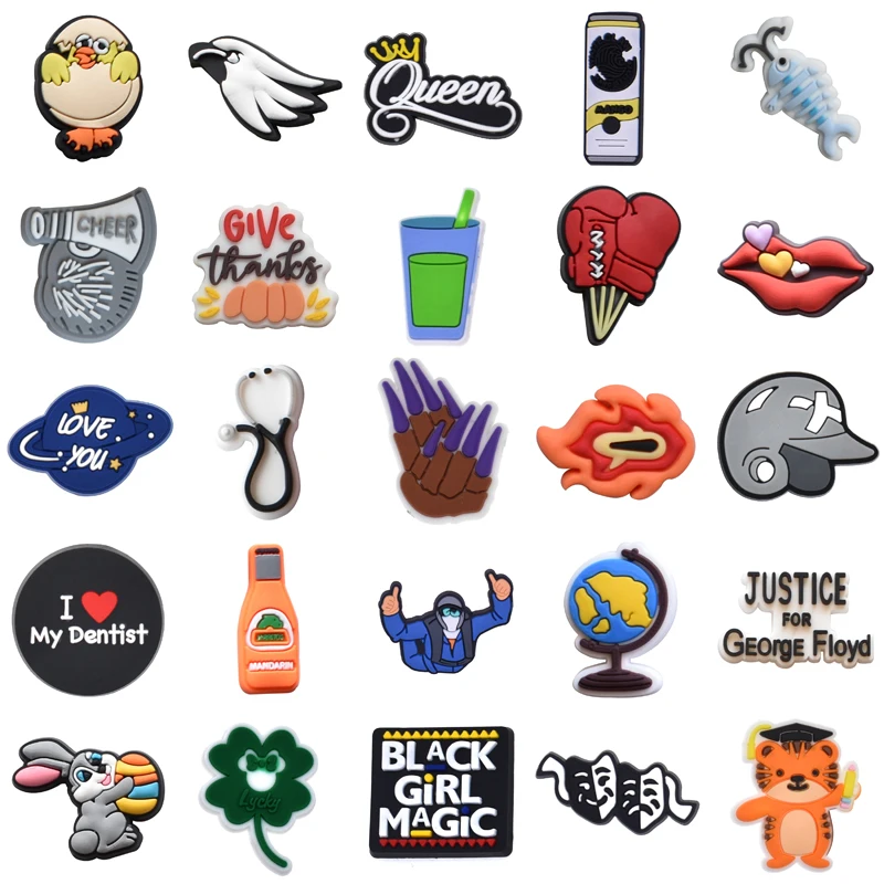 

Men Women Charm Shoes Accessories Shoe Charms Boy Set Jeans Decorations for Crocs Kids Gifts Packs Girl Wholesale Bulk Para Pins
