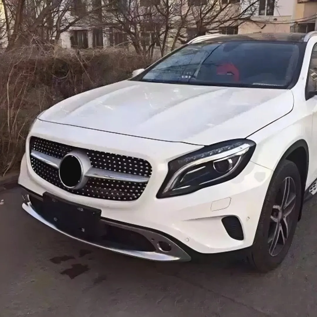 Фото Передняя решетка бампера (сетка) для Mercedes-Benz GLA X156 2017-2019 GLA200 GLA220 в стиле GT Stars, тюнинг-аксессуары №1
