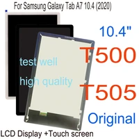 10 4 original lcd for samsung galaxy tab a7 10 4 2020 sm t500 t505 t500 lcd display touch screen digitizer assembly replaceme