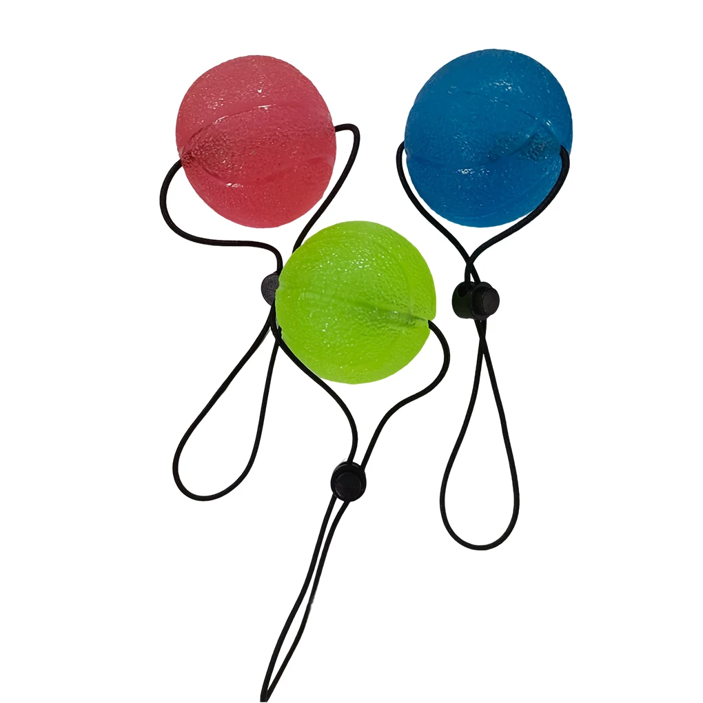 

3Pcs Stress Balls Waterproof Strength Trainer with Adjustable Wrist Strap