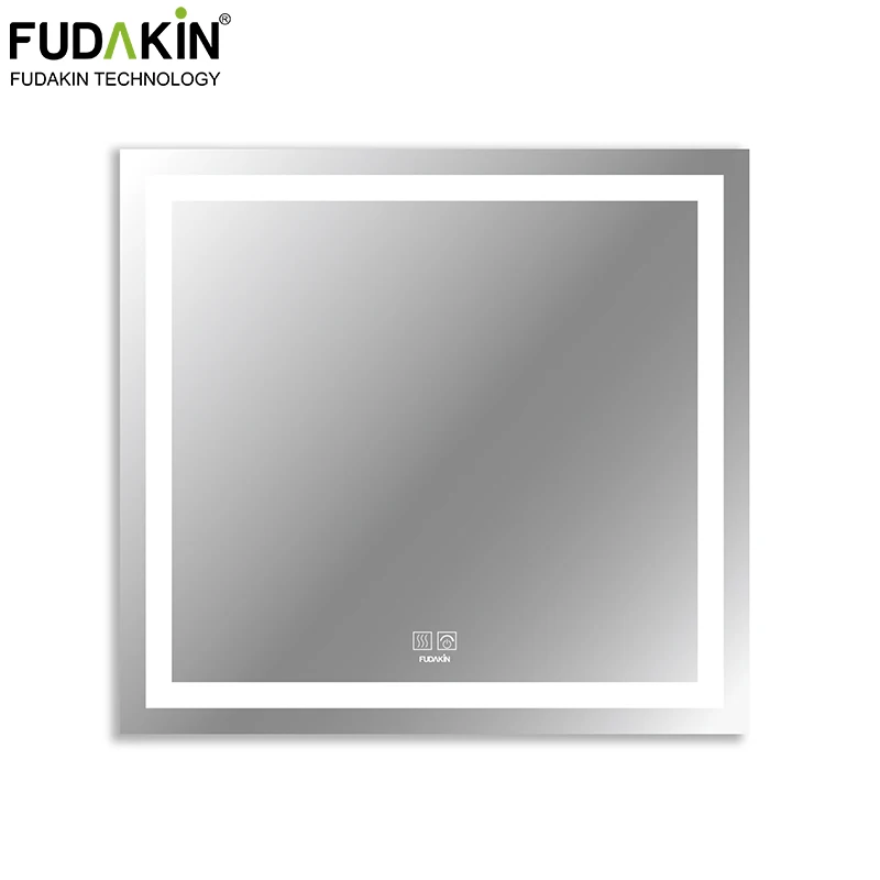 

FUDAKIN LED Mirror Touch Switch Step-less Dimming and Control Defogger for Hotel or Home Bathroom Washroom
