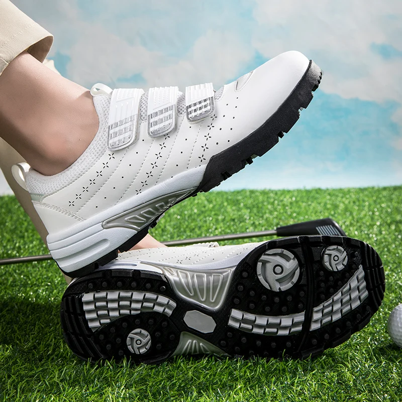 Men's and Women's Professional Golf Shoes Fashion Outdoor Training Walking Shoes Men's Fitness Golf Shoes 36-46