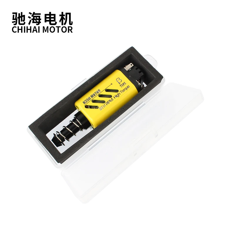 

ChiHai Motor CHF-480 Prid-18TPA 18TPA Nd-Fe-B 31 тыс. об/мин Двигатель с высоким крутящим моментом для версии 2 Gearbox Gel Blaster Toy