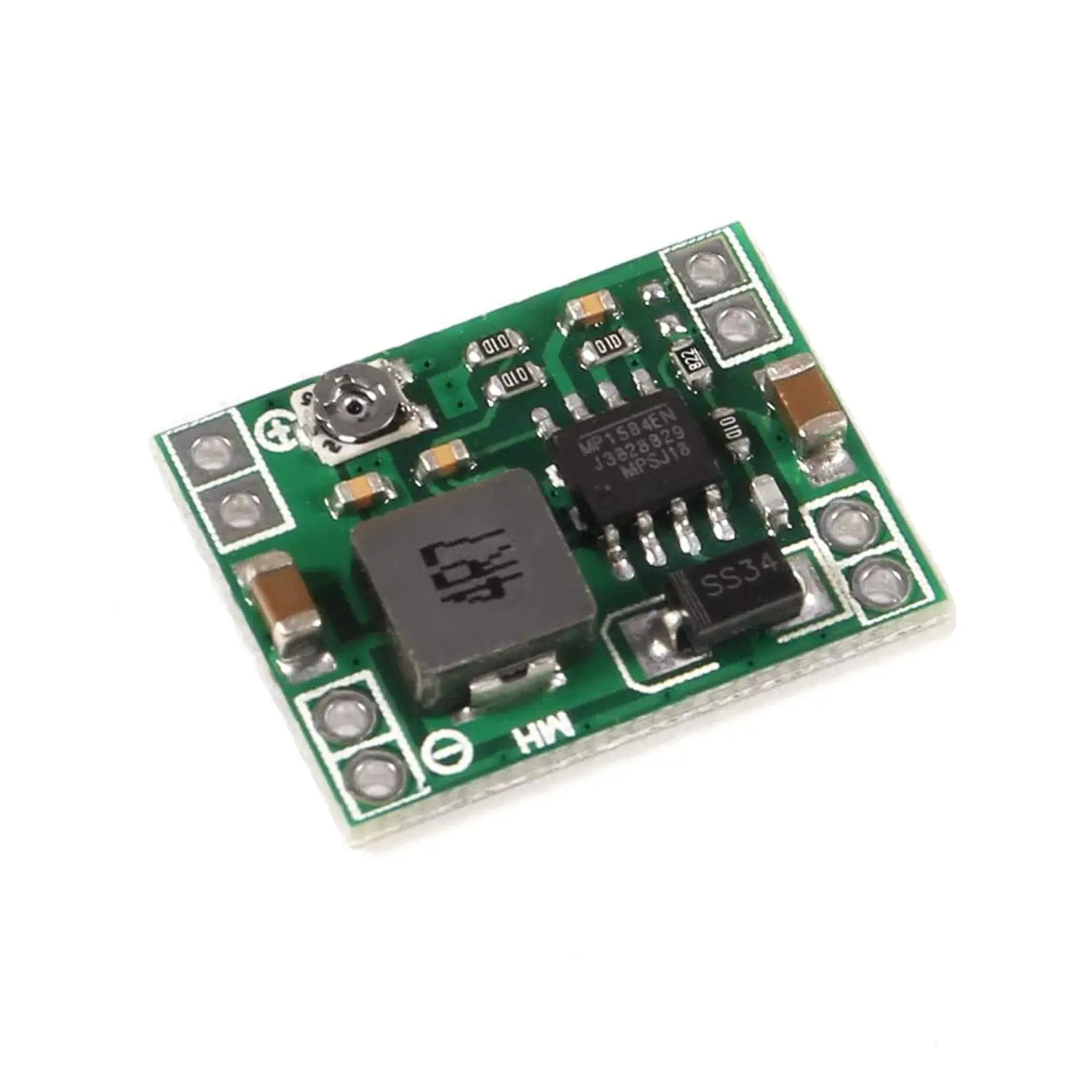

Mini MP1584EN 3A Step Down Power Supply Module DC-DC 24V to 12V 9V 5V 3V Ultra-Small Adjustable Buck Converter for Arduino