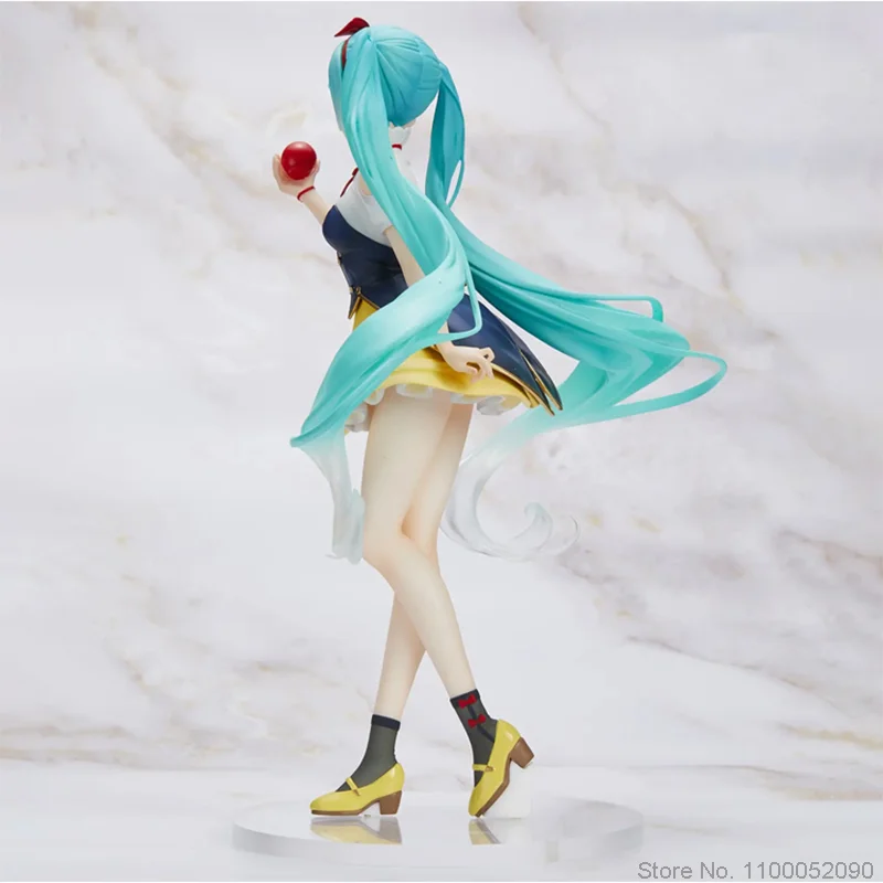 Фигурка аниме TAITO Hatsune Miku фигурка Белоснежки из ПВХ 18 см модель куклы украшение