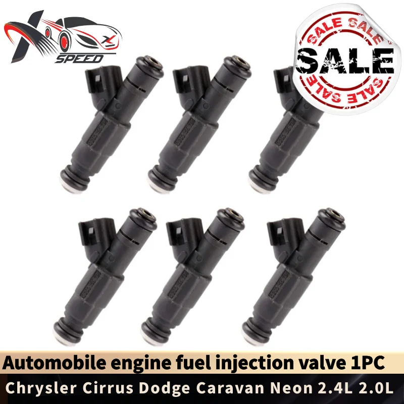 

Engine Fuel Nozzle For Chrysler Cirrus Dodge Caravan Neon 2.4L 2.0L 94-01 1PC Fuel Injection Valve 0280155784