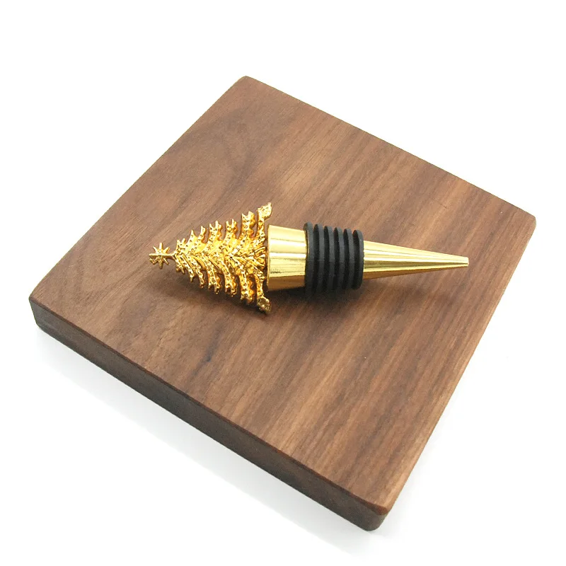 

Bar Accessories Alloy Wine Stoppers Christmas Tree Wine Stopper Party Gifts for Guests Wedding favors Wine Bottle Stoppers