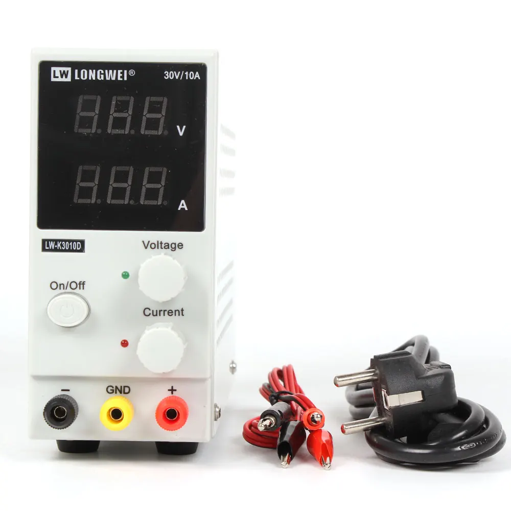 Регулируемый регулятор переключения питания 30 в 10 А для ремонта ноутбука 110-220 В