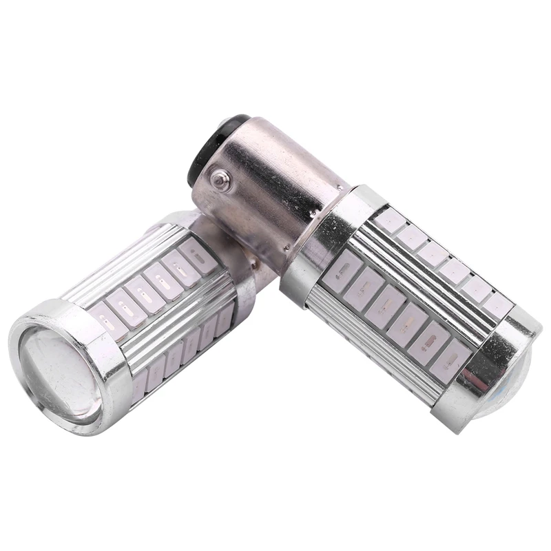 Красный 1157 P21/5 Вт Bay15d супер яркий 33 Smd 5630 5730 Светодиодные Автомобильные