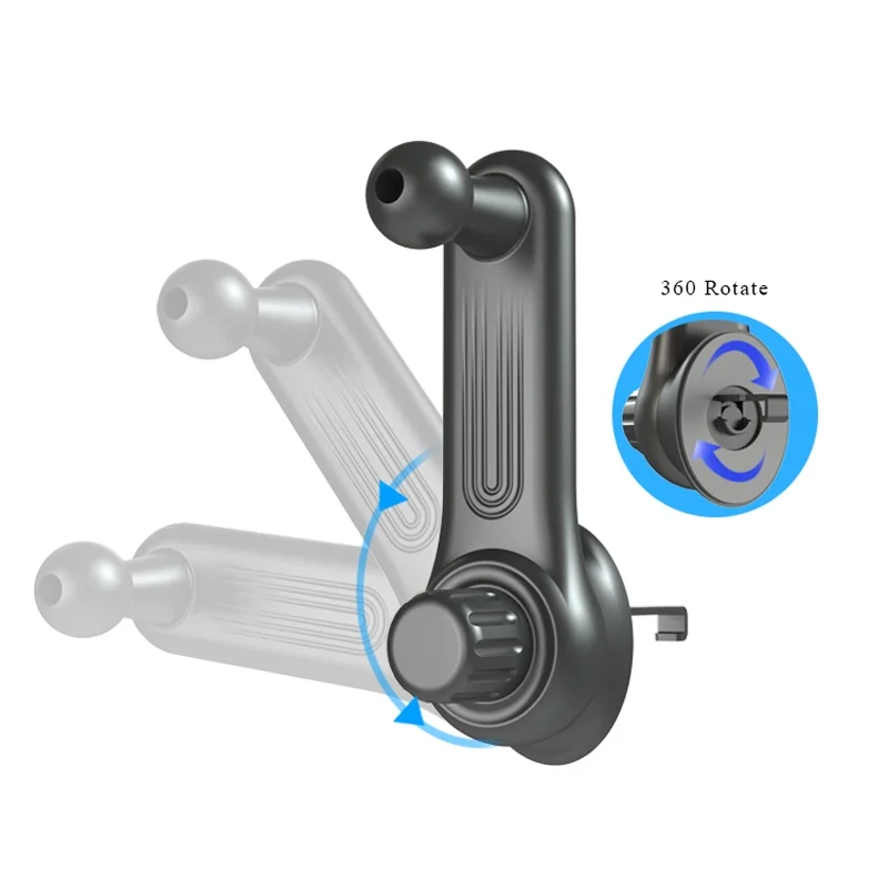 Sumitap 17mm Ball Head Car Phone Holder Universal Dashboard Suction Base Mobile Magnet Stand Car Charger Gravity Holders Support