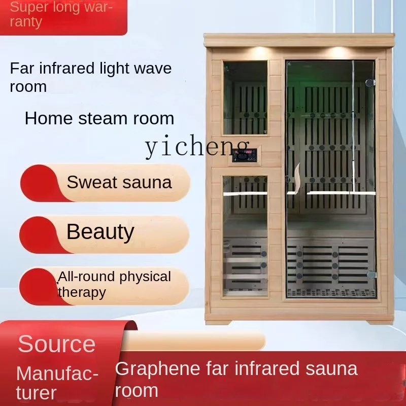 ZF инфракрасная сауна машина семейная Сауна для дома потоотделение всего тела