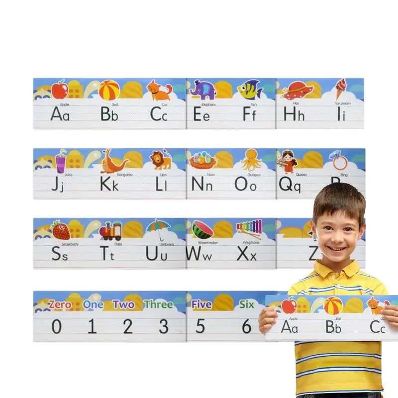 

Alphabet Line Bulletin Board Manuscript Bulletin Board Wall Decorations Manuscript Bulletin Board With A To Z Letters & 0-10