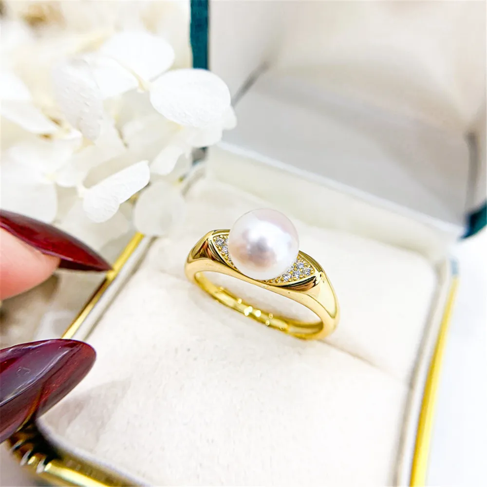 New Arrival Ring Mountings Base Findings S925 Sterling Silver Adjustable Ring Jewelry Setting Parts Fittings Diy Jewelry Making