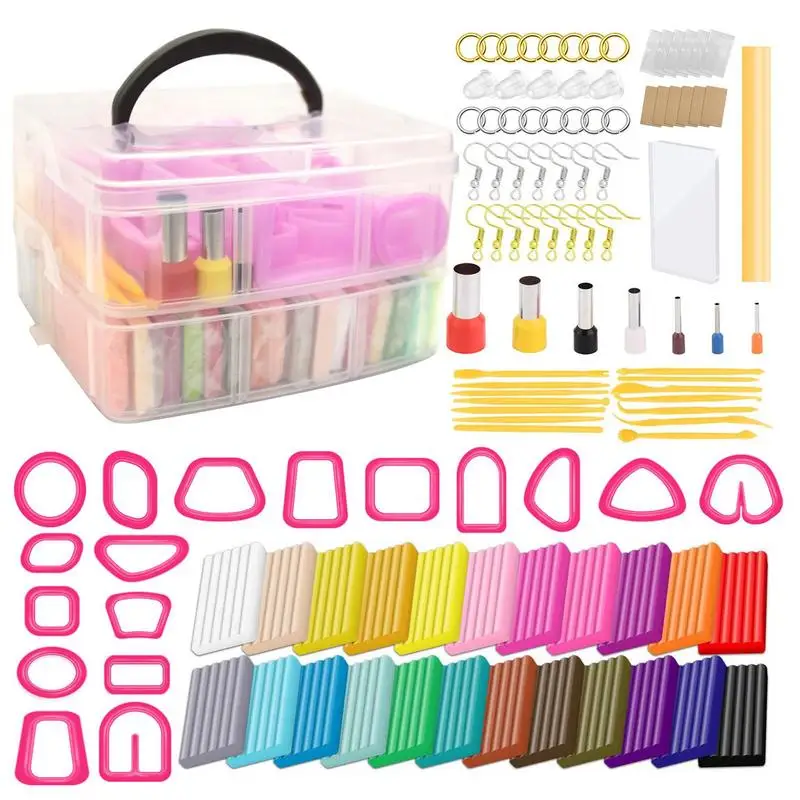 Печь для выпечки глина моделирование набор нелипкой глины в духовке