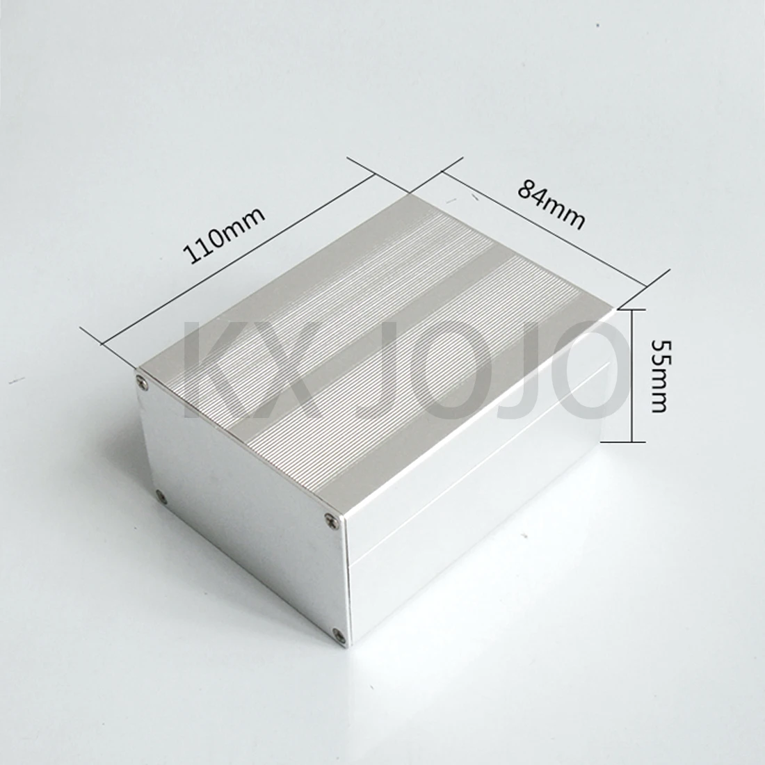 

Aluminum Enclosure 84*55*110mm Electrical Extruded Split Box Separate Type Circuit Board Case DIY Silver