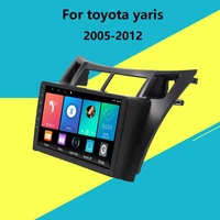 for toyota yaris 2005 2012 2 din car stereo multimedia video player android navigation gps wifi fm head unit with frame