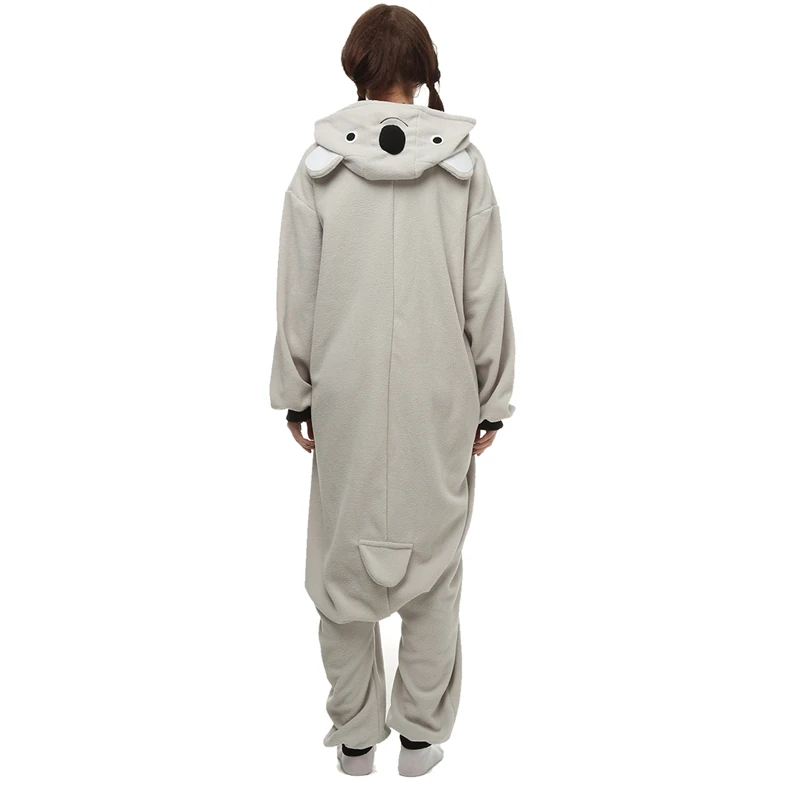 Halloween Onesie Cartoon Koala Pajama For Adult Women Men Animal Kigurumis Pyjamas Homewear Cosplay Party Costume XXL