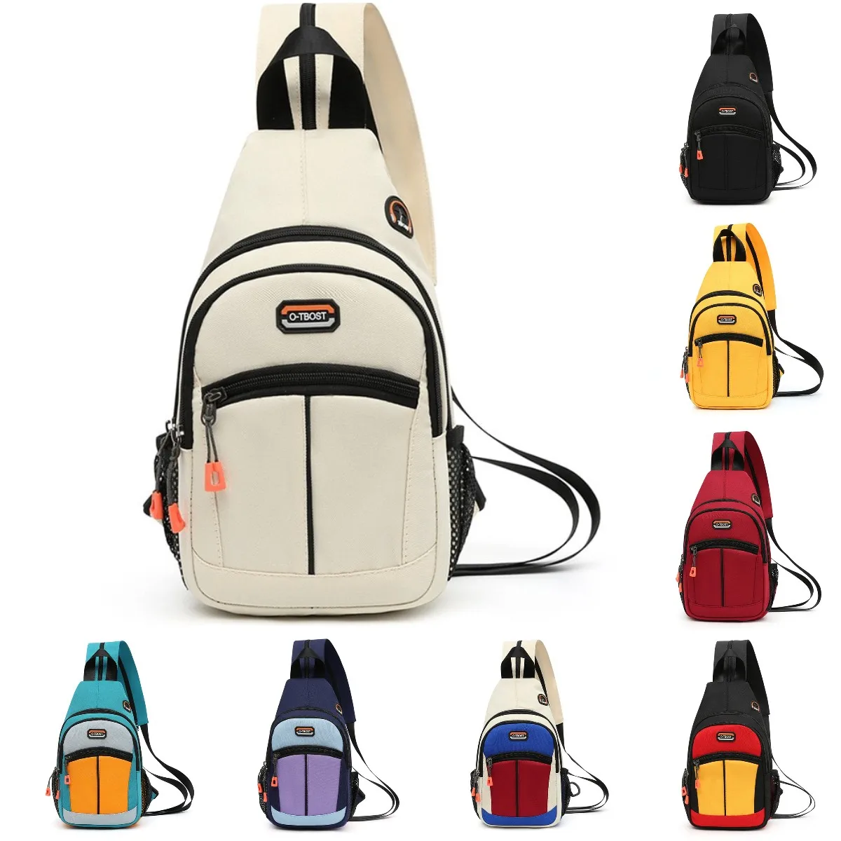 

2023 Shoulder Bag Sports Casual Chest Bag Business Male Bag Multi-Functional Man Women Backpack Cycling Rucksack Travel Pack