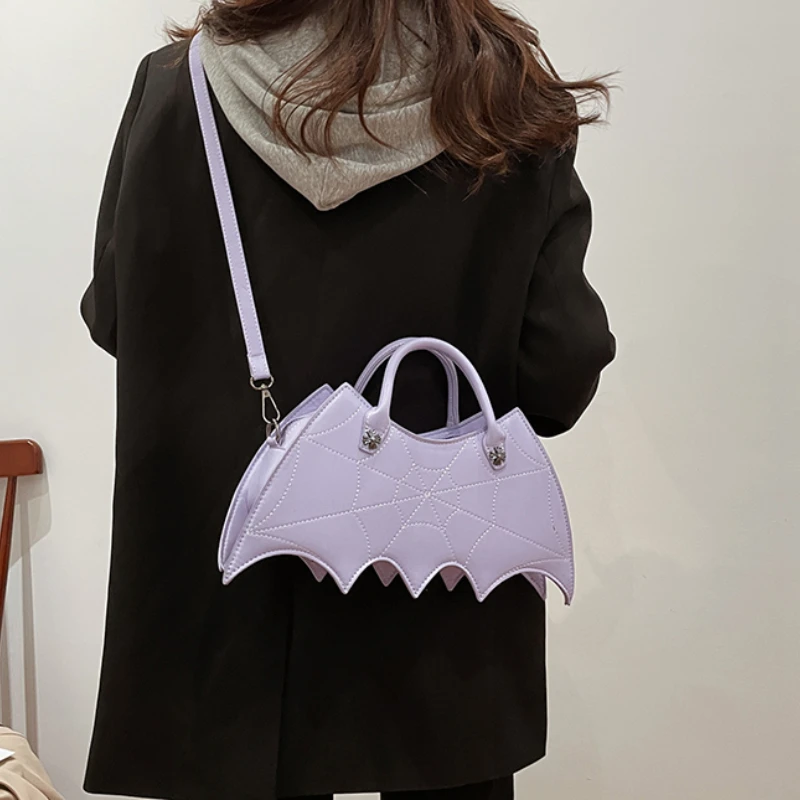 

Сумка на плечо в стиле панк для девушек, Женский саквояж кросс-боди, кошельки и сумочки, забавная дизайнерская сумка-тоут из искусственной кожи