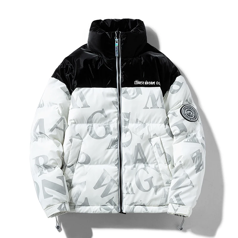 2022 New Brand Men's Winter Jacket Fashion Casual Parkas Male Cotton Trench Heated Windproof Thick Warm Jackets Coats Parka Men