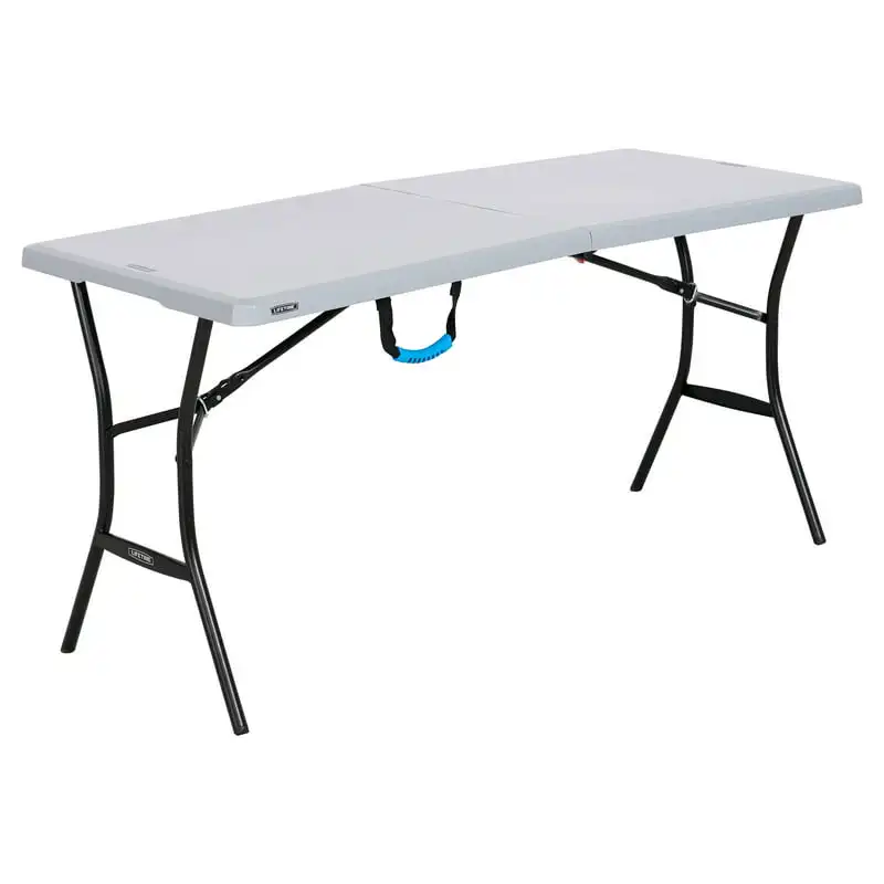 

Fold-in-Half Table, Gray (80861)