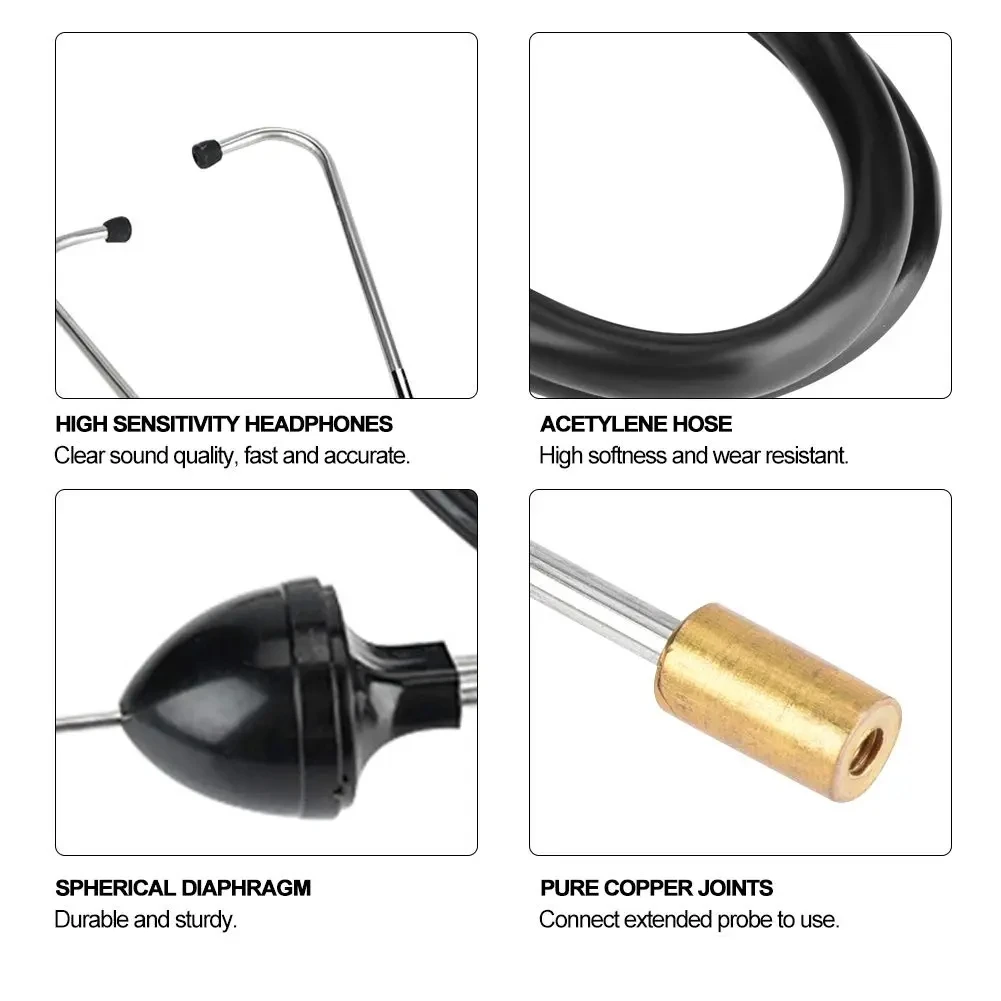 Стетоскоп для автомобильного цилиндра 2025 инструменты слуха двигателя